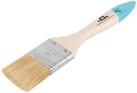 Кисть флейцевая, натур. cветлая щетина, деревянная ручка 1,5" (38 мм) 00704М MOS