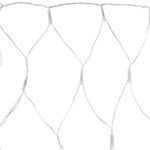 Электрогирлянда светодиодная ЗОЛОТАЯ СКАЗКА "Сеть", 120 ламп, 1,5х1 м, теплый белый, контроллер, 591104