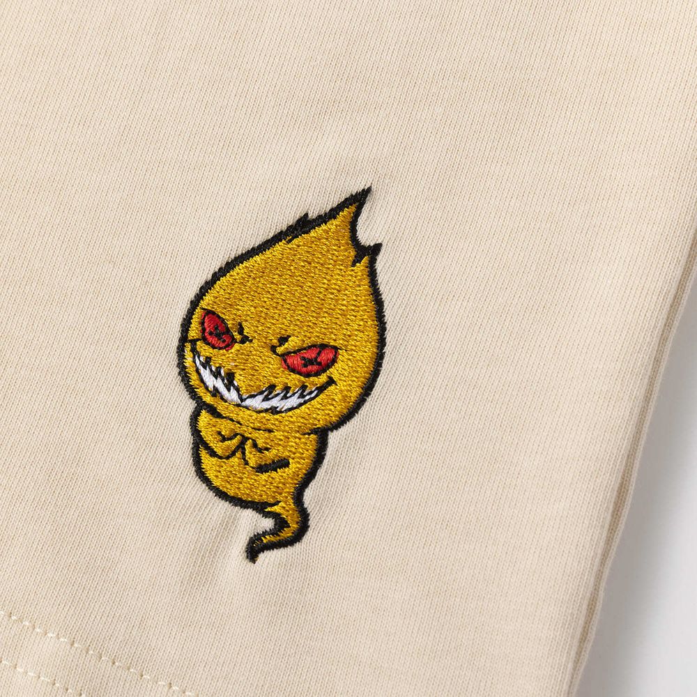 Футболка Ymkashix Ghost бежевая