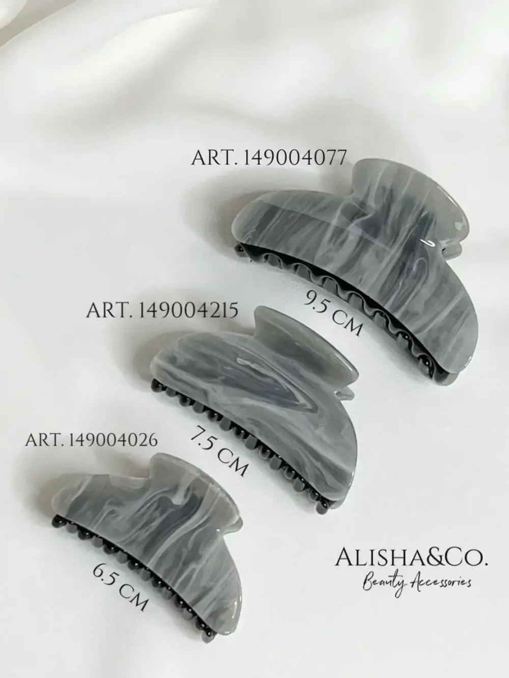 Аксессуар для волос Заколка Крабик большой Sea Shell