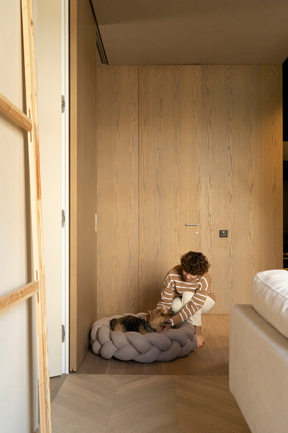 Лежанка "Пони-Колосони" Бежевая