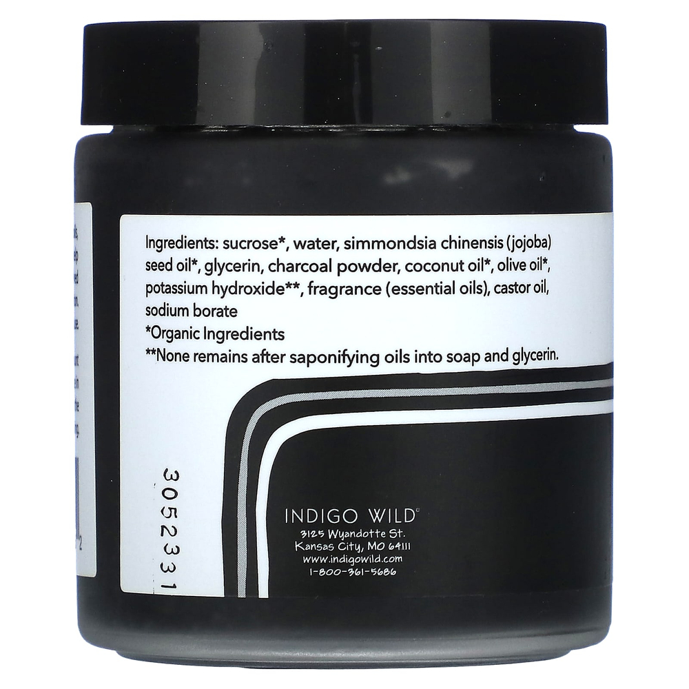 ZUM, Zum Face, сахарный скраб для лица, древесный уголь, 4 унции