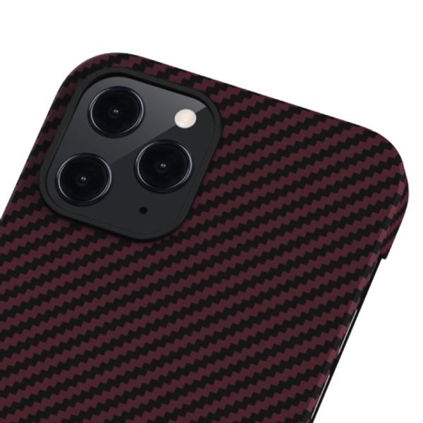Чехол Pitaka MagEZ Case для Apple iPhone 12 Pro Max (Black/Red Twill)