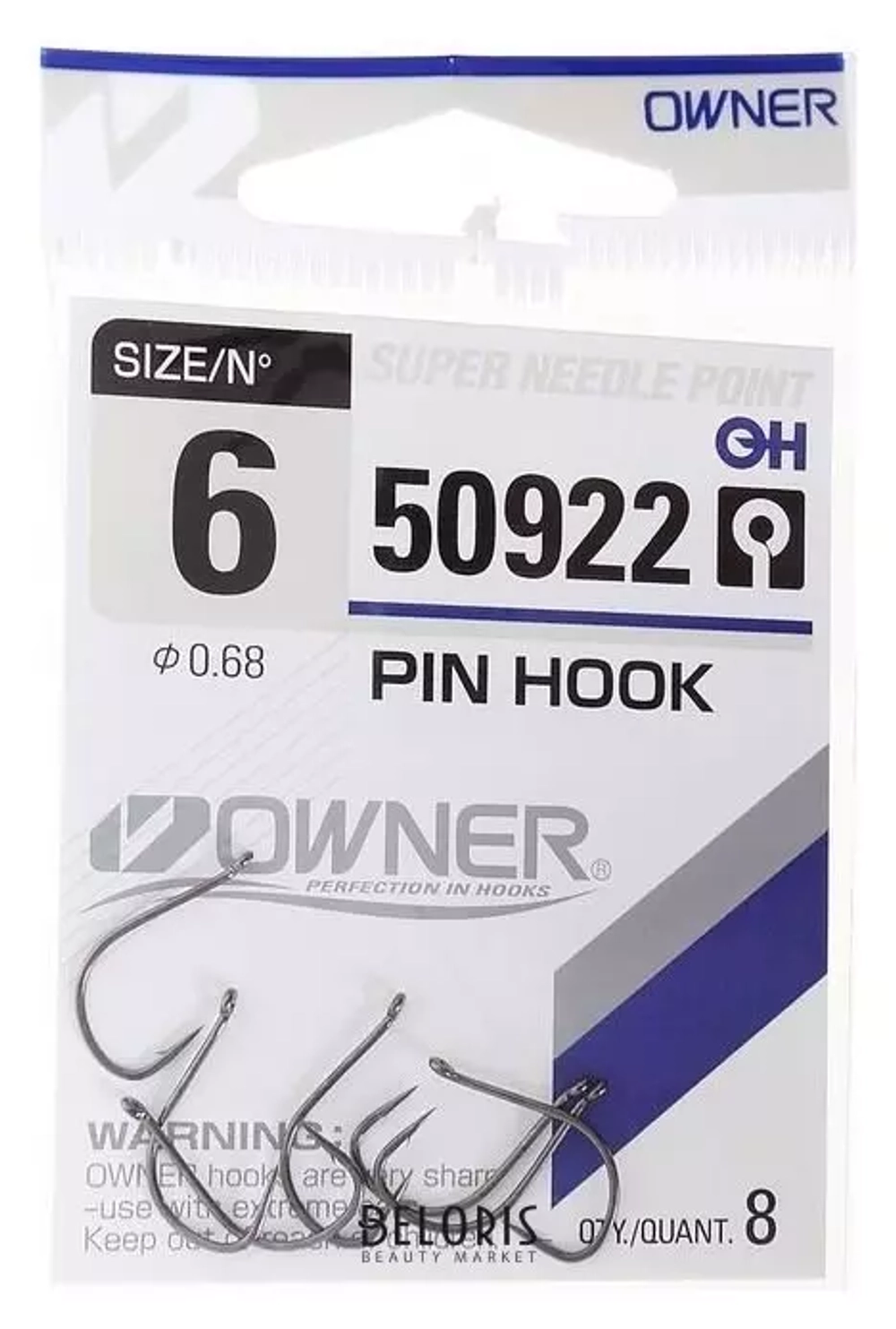 Крючки Owner 50922 Pin Hook