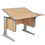 Растущая парта Дэми с боковой полкой СУТ 41-01 (1030×550 мм)