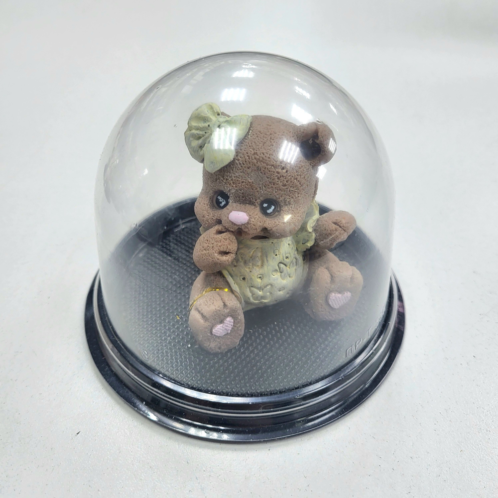 Фигурка из шоко глазури Мишка в комбинезоне №2