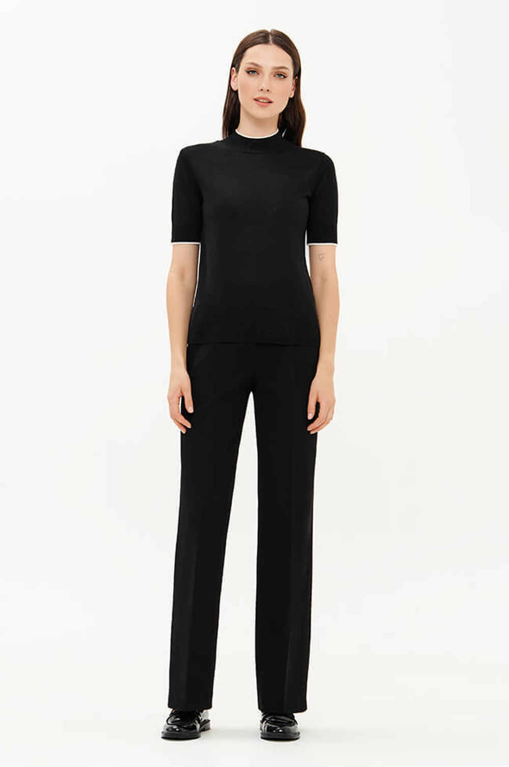 23374 Джемпер женский (черный)