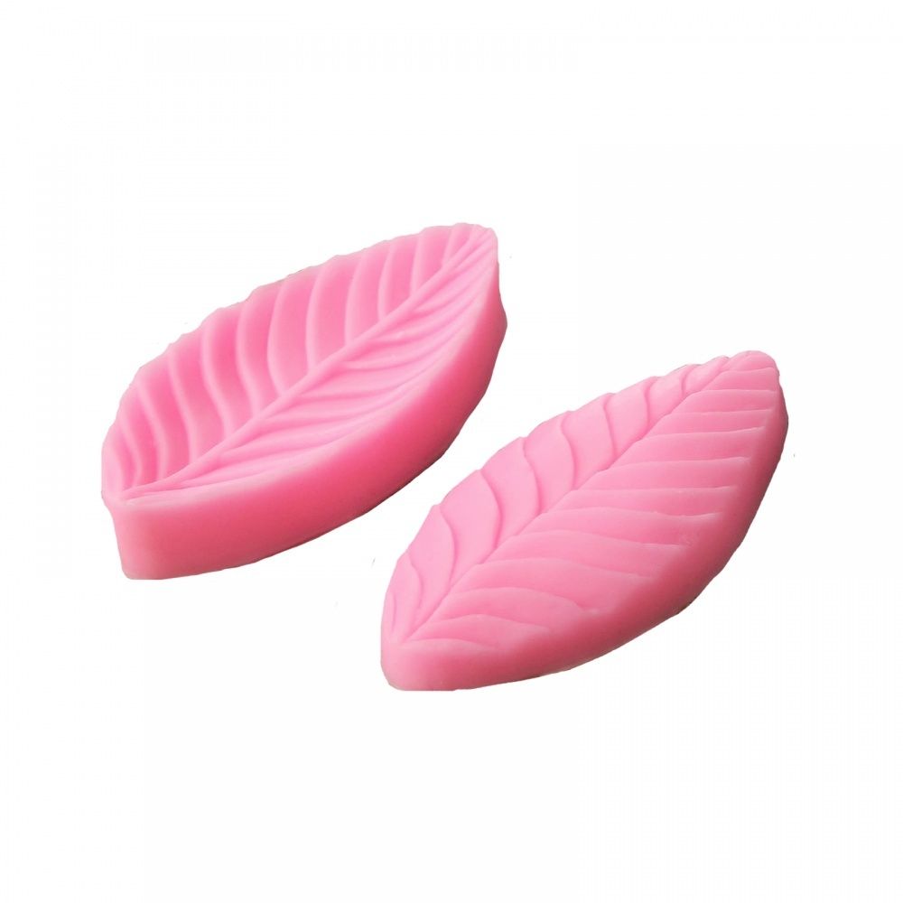 Вайнер лист длинный 8*4см 2в1, розовй силикон (Китай) Вайнер лист длинный 8*4см 2в1, розовй силикон (Китай)