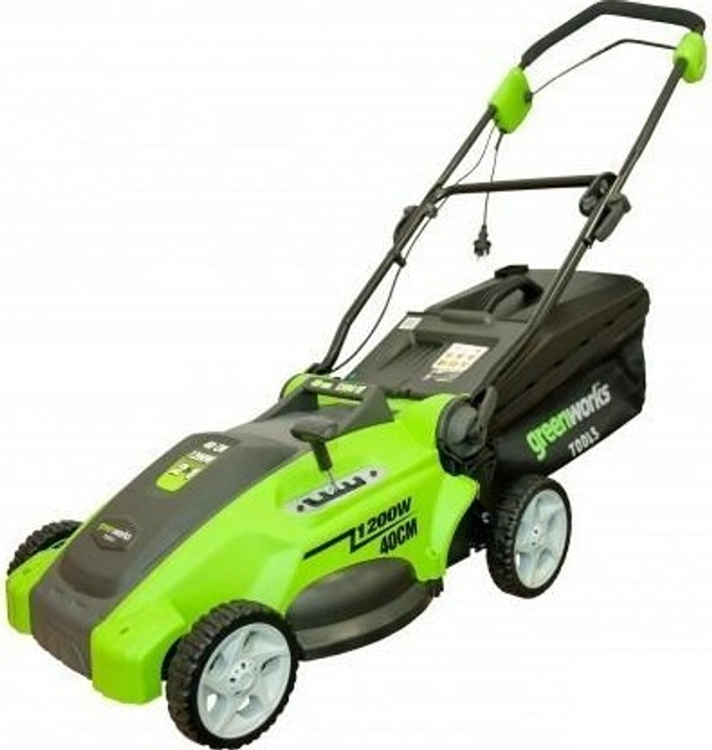 Газонокосилка электрическая GREENWORKS GLM 1240 (25147) 25147