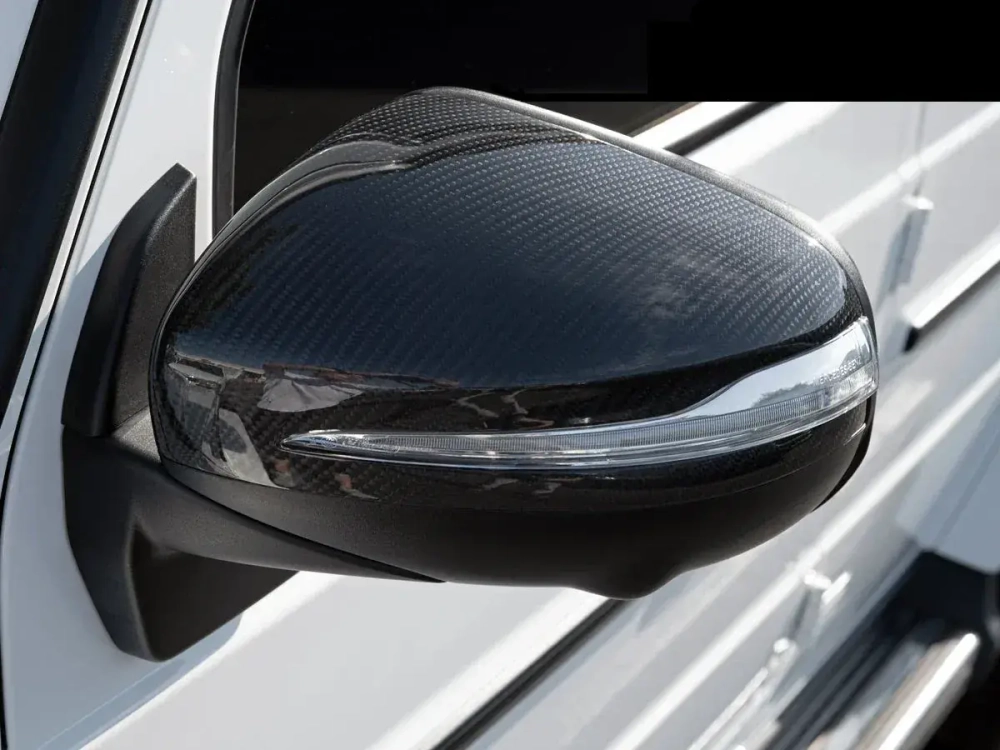 Карбоновые накладки на зеркала заднего вида для Mercedes-Benz G-Class W465 2025 Гелик
