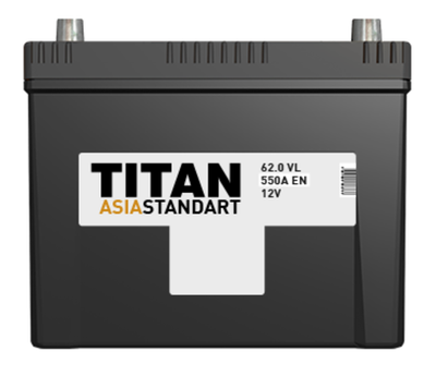 TITAN ASIA STANDART 6СТ-62 аккумулятор