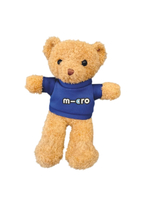 Мягкая плюшевая игрушка Медведь с лого m-cro