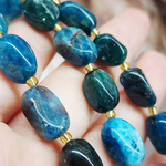 Апатит, крупная галтовка, 10-15 мм, камни овалы бочонки, штучно