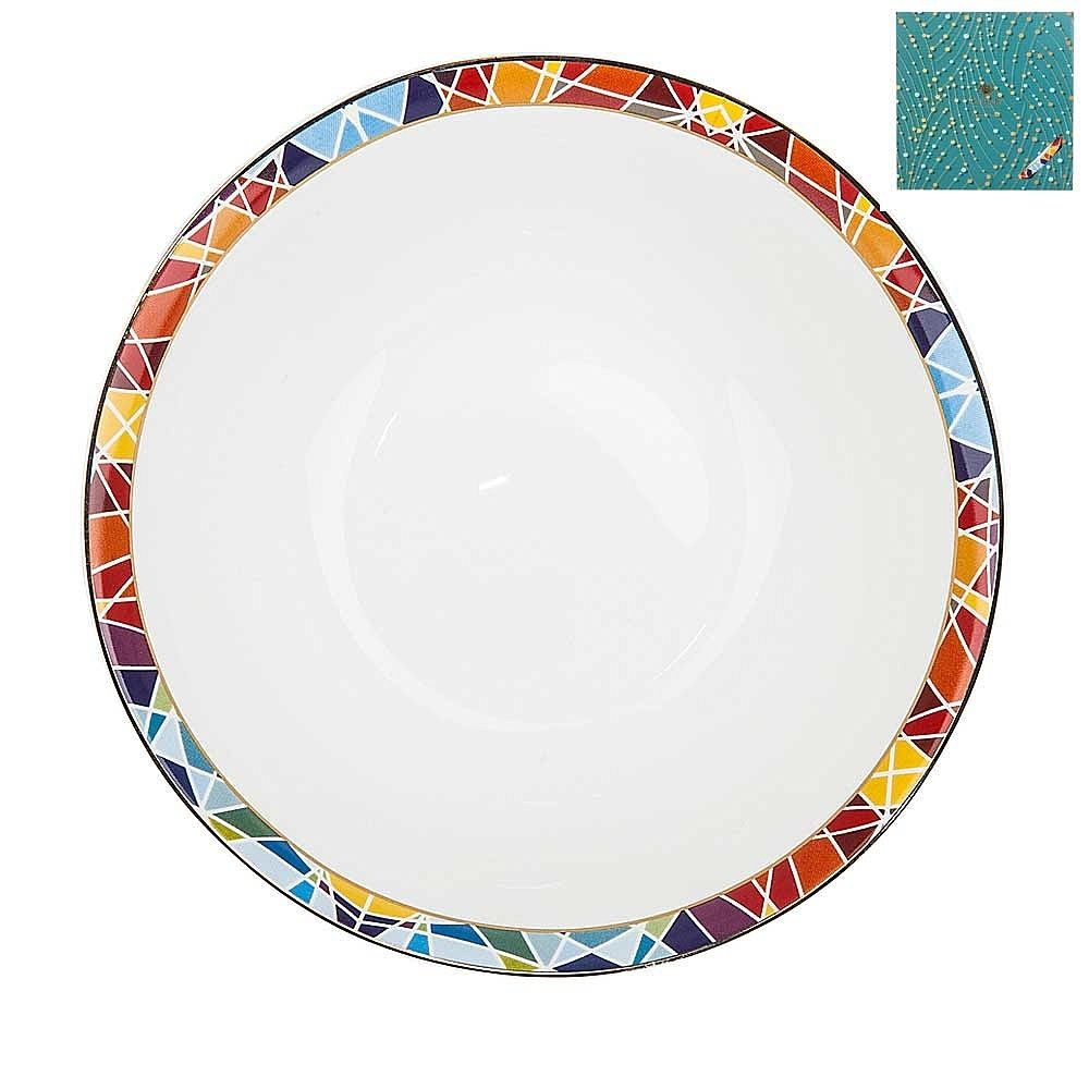 Тарелка суповая "Nouvelle" d=21,6см. (подарочная упаковка)