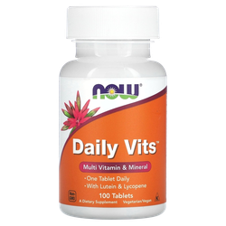 Now Foods Daily Vits 100 tablets , Мультивитамины и Минералы