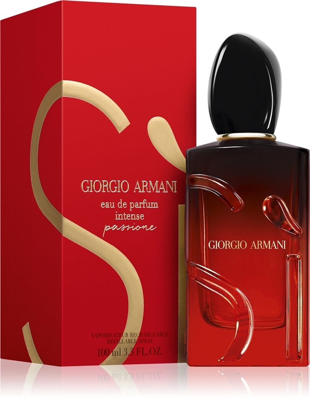 Armani Si Passione Intense Многоразовый флакон Eau de Parfum для женщин