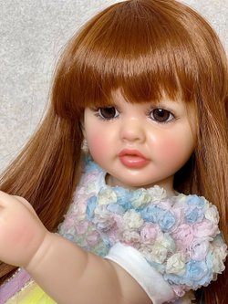 Кукла Реборн виниловая 55см в пакете (FA-540)