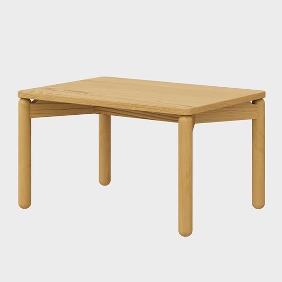 Столик кофейный saga, 50х70 см, ясень