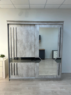 Шкаф-купе № 25 Грей 200 см