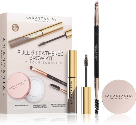Anastasia Beverly Hills Full & Feathered Brow Kit Mini - ,