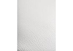 Стул на металлокаркасе Lamniel косое кольцо белый полимер / светлый мусс