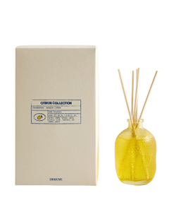 Zara Home Аромадиффузор Ginger Lemon 180 мл, тростниковые палочки микадо, аромат свежий цитрусовый, Горчичный