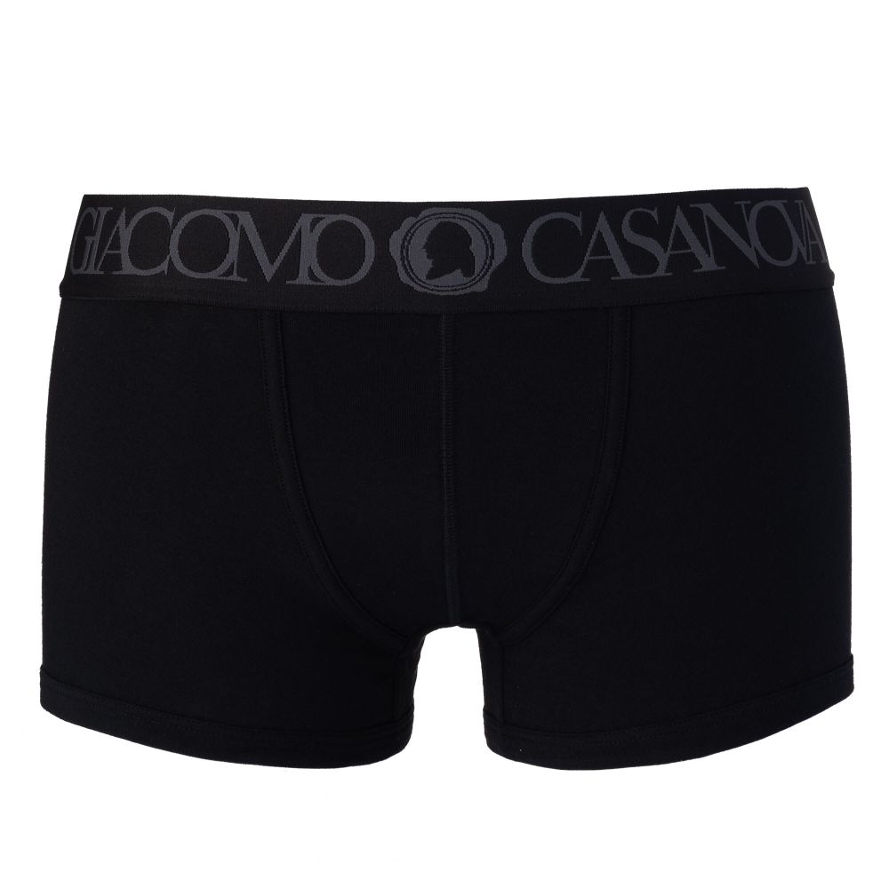 Мужские трусы боксеры черные CASANOVA 0004A