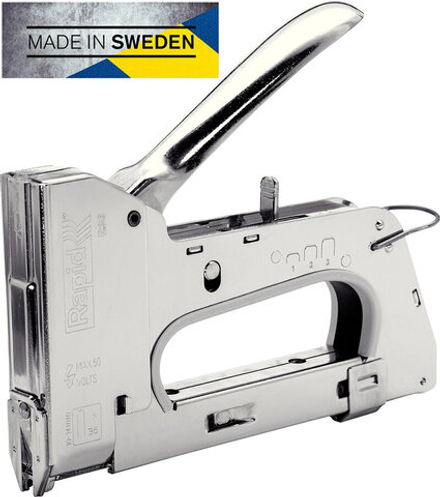 RAPID R36E, 6 мм, тип 36 (10 - 14 мм), степлер (скобозабиватель) для кабеля (5000070)