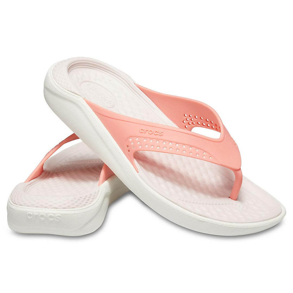 Шлепанцы Crocs LiteRide Flip Melon White