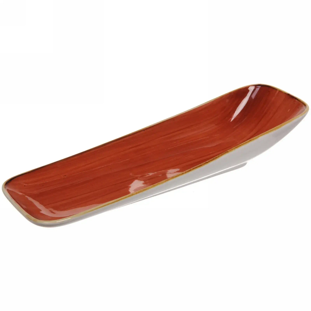 Тарелка керамическая «Corsica orange» сервировочная 30*9,5*5см