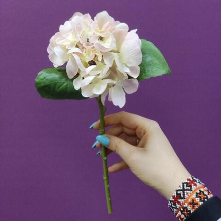 Гортензия искусственная, розовая