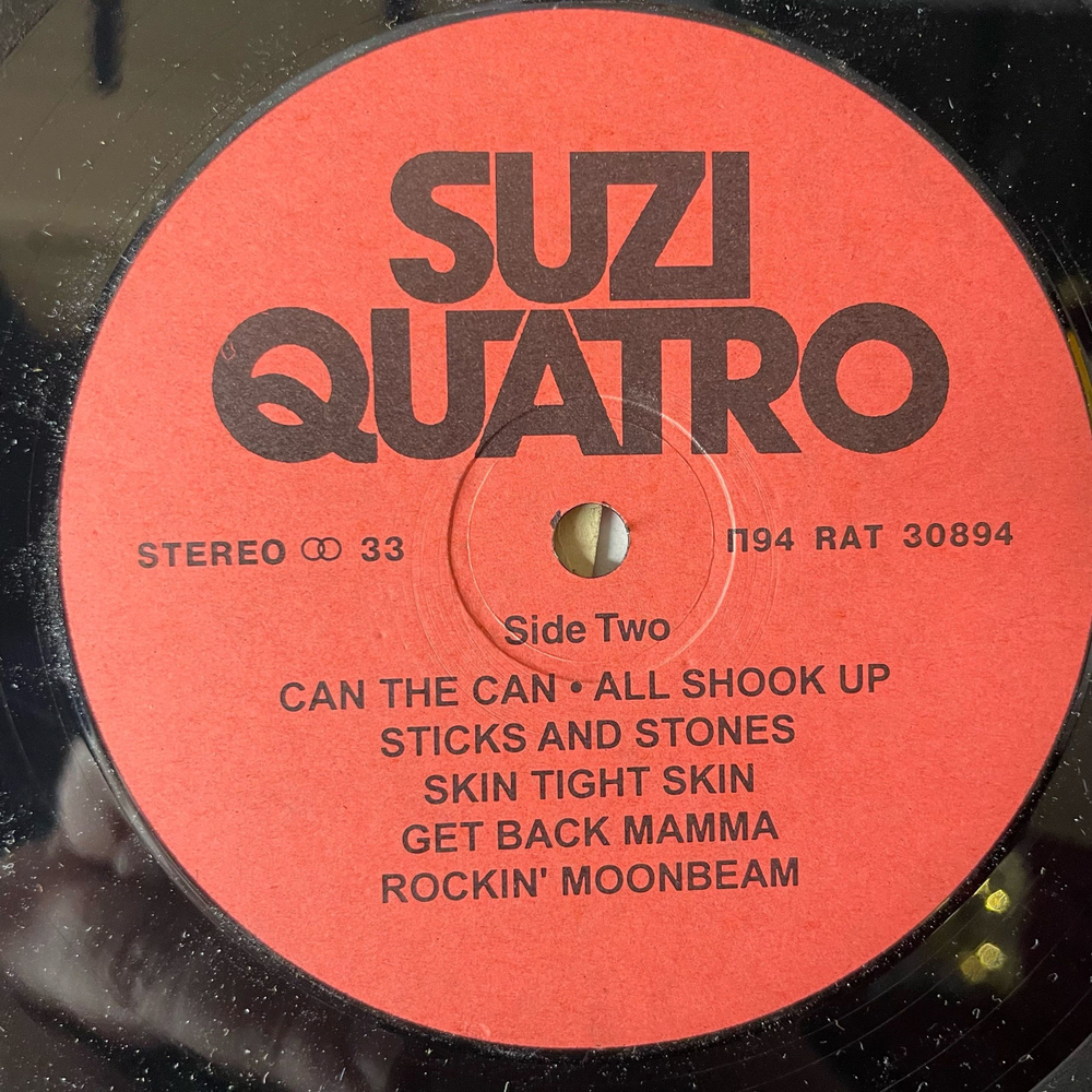 Винтажная виниловая пластинка LP Suzi Quatro 48 Crash (Россия 1994)