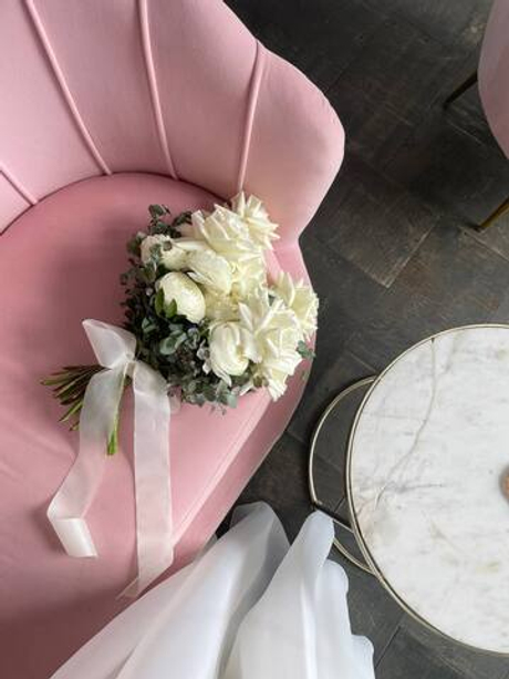 Букет невесты "Белоснежный каскад"