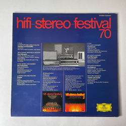 Винтажная виниловая пластинка LP Сборник Классической Музыки Hifi Stereo Festival 70 (Германия 1970) Deutsche Grammophon