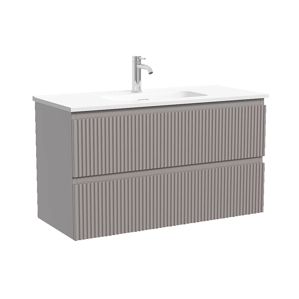 Тумба с раковиной Sancos Snob R SNR90/39SM/CN7030 Doha Soft