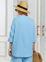 Блузка женская Асель-2 Виотекс АКВА