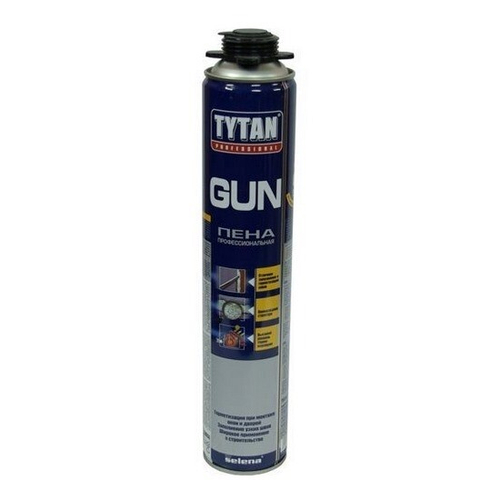 Пена монтажная Tytan Professional GUN 45,  750 мл,
