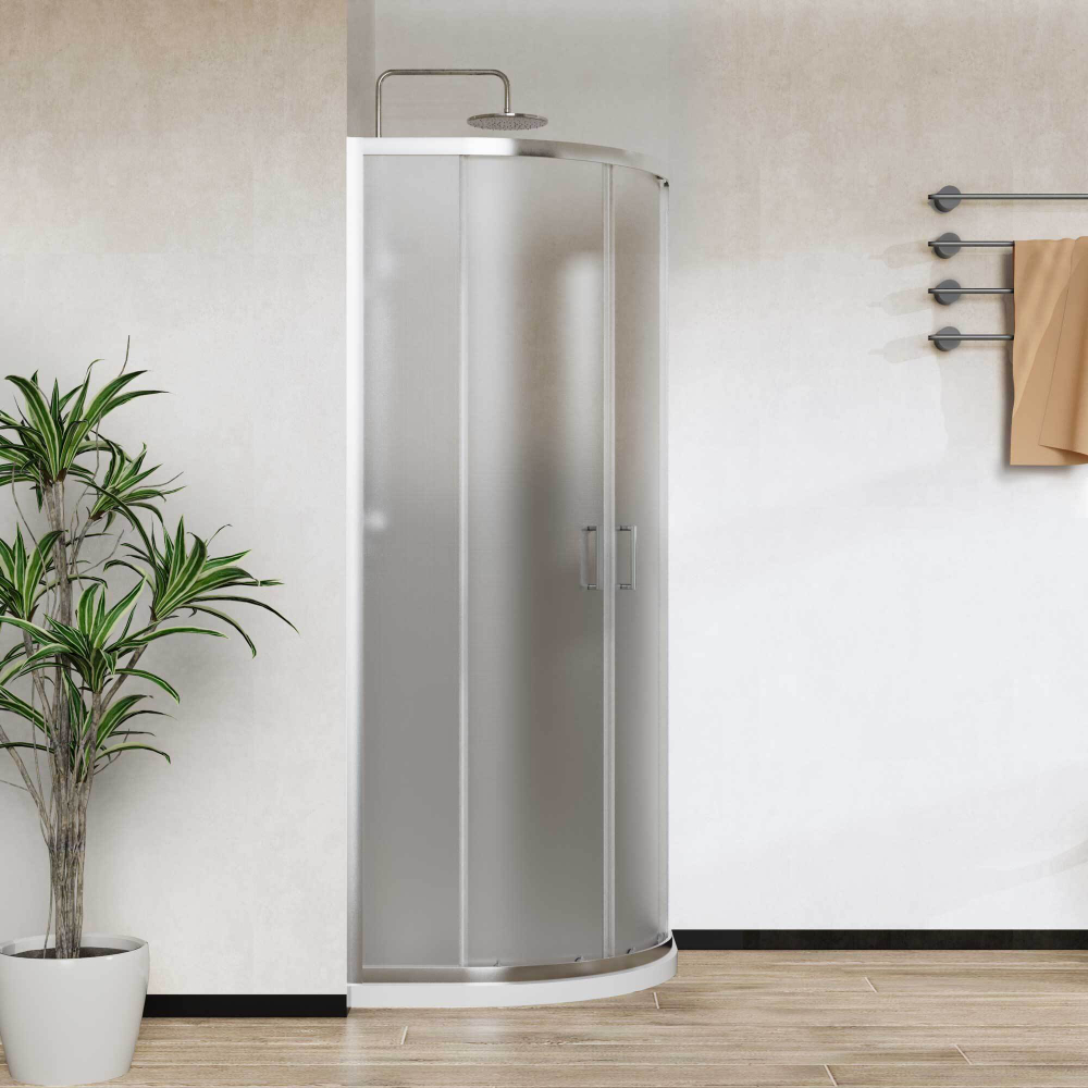 Душевой уголок City VSQ-5CT900MT, 900*900, хром, стекло текстурное, , шт