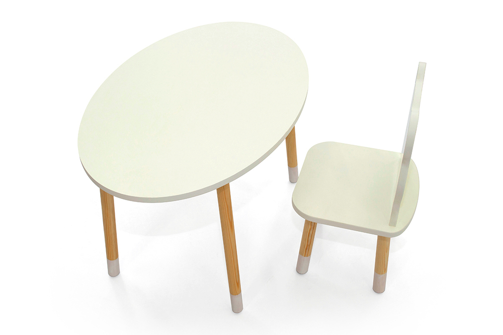 Детский стул Бельмарко Stumpa мишка белый