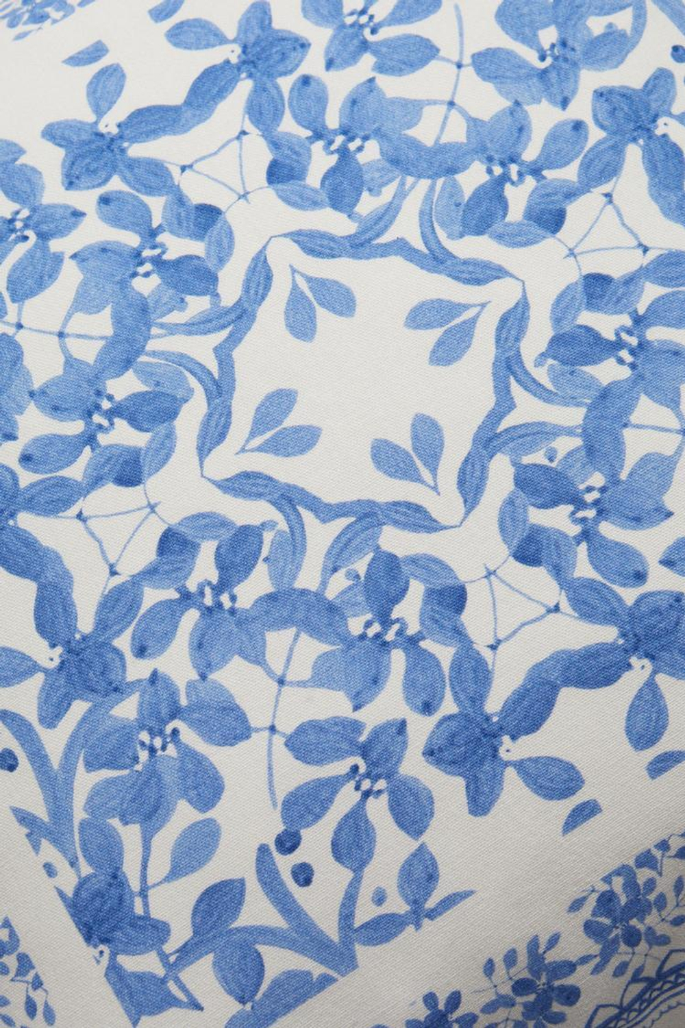 ZARA HOME ЧЕХОЛ ДЛЯ ДЕКОРАТИВНОЙ ПОДУШКИ С ПРИНТОМ «МОЗАЙКА», СИНИЙ