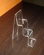 Подставка для чехлов 3-х ярусная акриловая