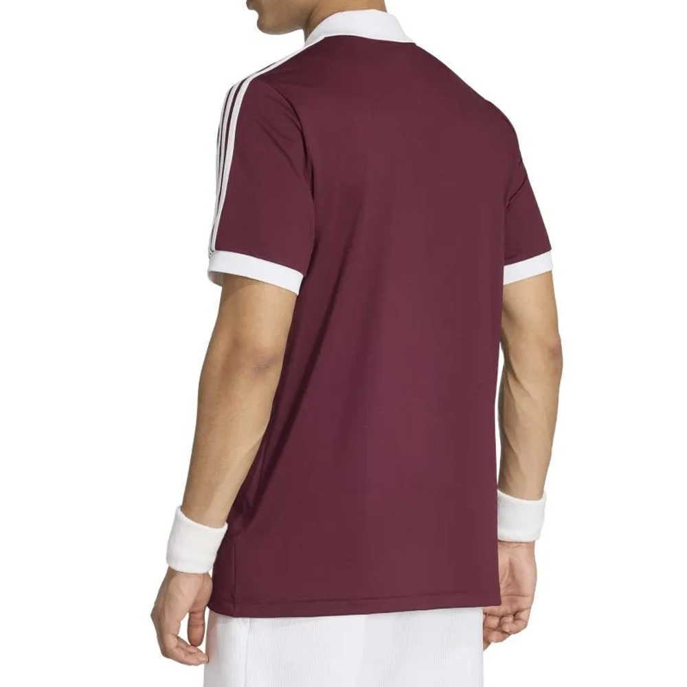 Мужское теннисное поло Adidas Tennis Classics - maroon