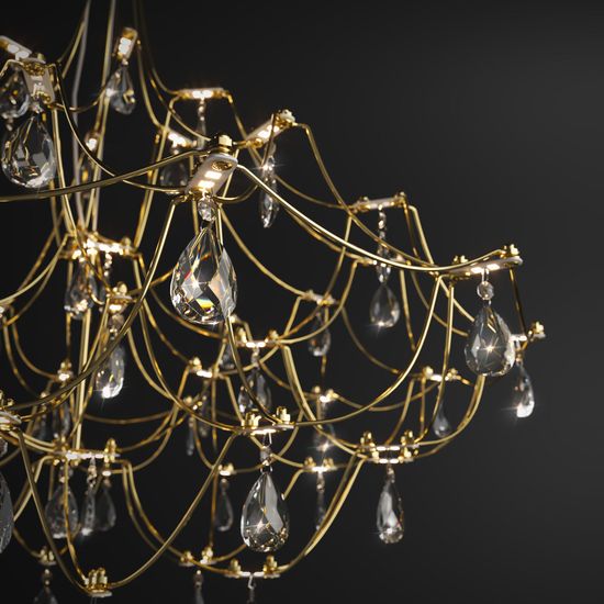 90400 LED / подвесной светильник / латунь