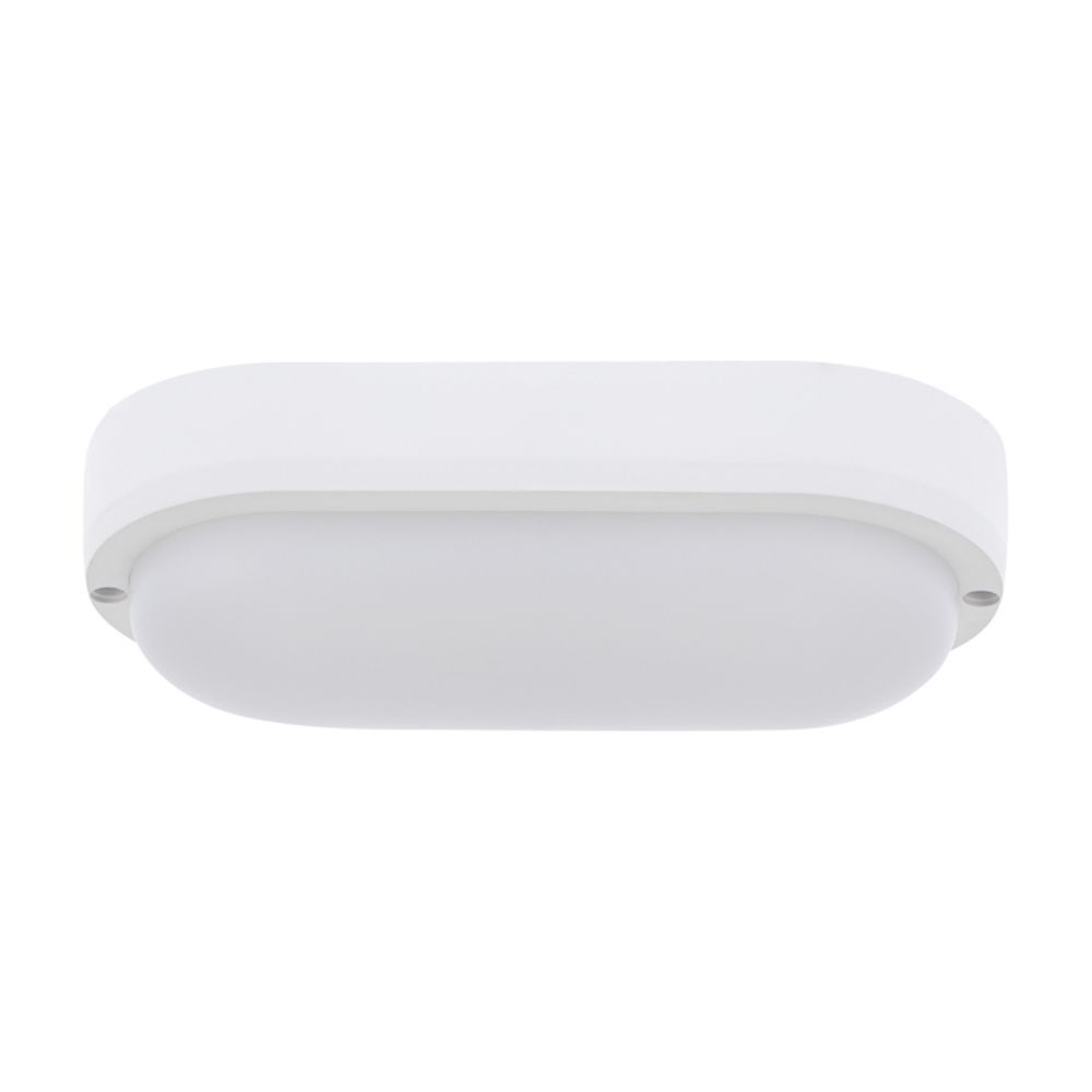 Светильник ЖКХ LED пылевлагозащищенный овал IP65 18Вт 1710Лм 6500K с микроволновым датчиком движения