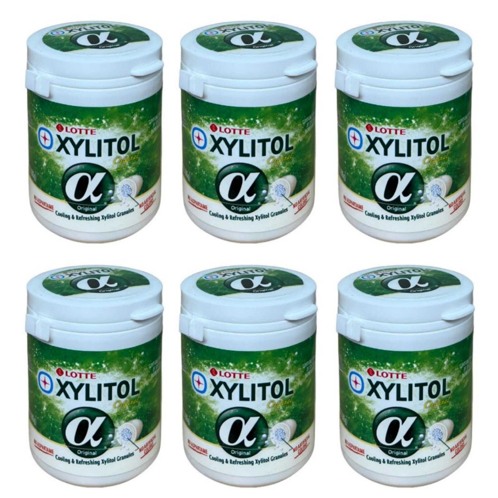Жевательная резинка Lotte Xylitol классическая 86 г