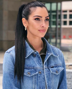 Balmain Hair Couture Хвост прямой 55 см Волосы ИСКУССТВЕННЫЕ Catwalk Ponytail MH Straight