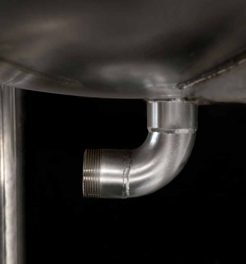 Реактор из нержавеющей стали, 300л