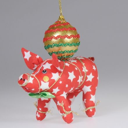 Ёлочная игрушка Маленькая Свинка