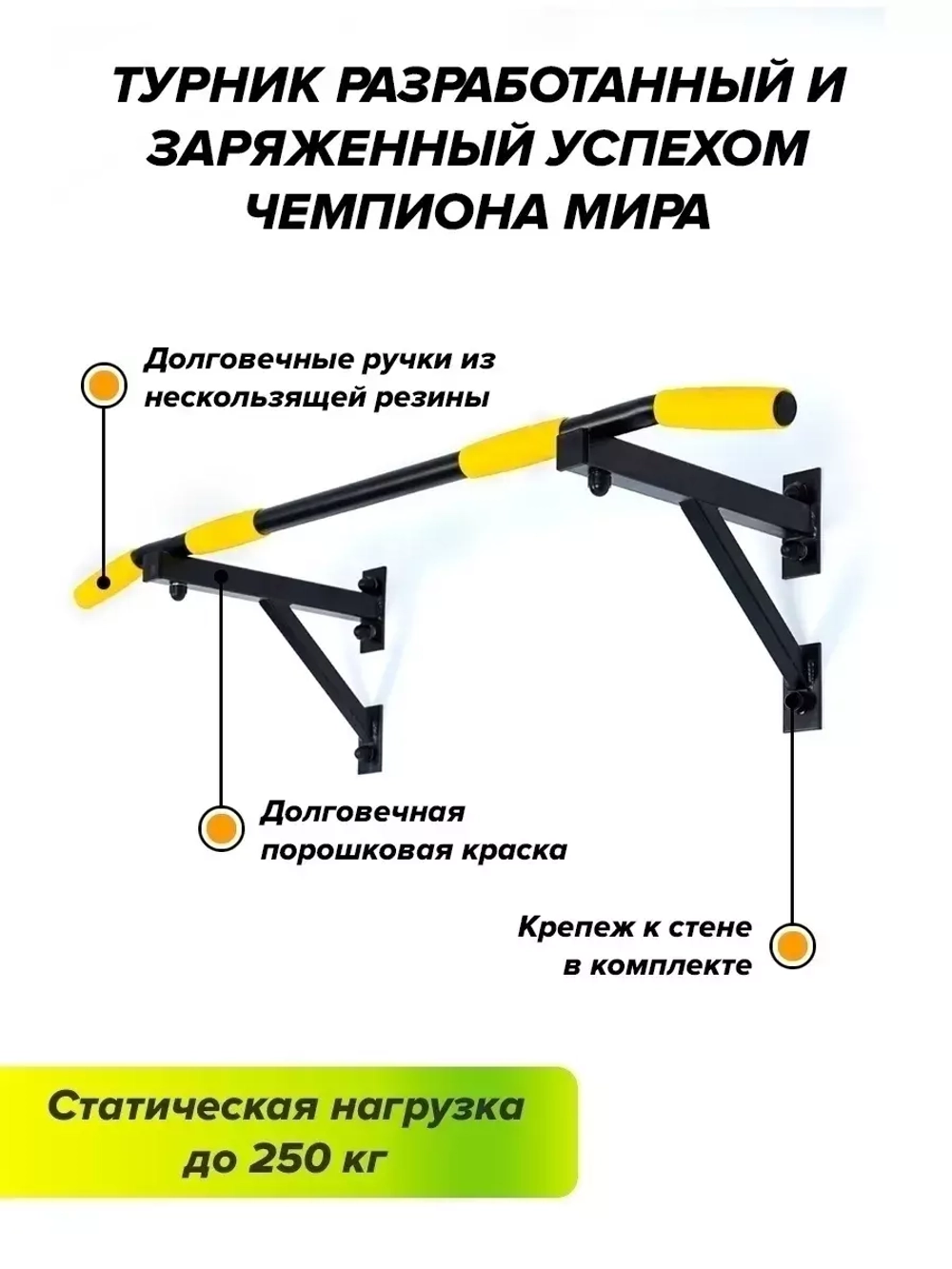 Турник Настенный AKTIV Черный