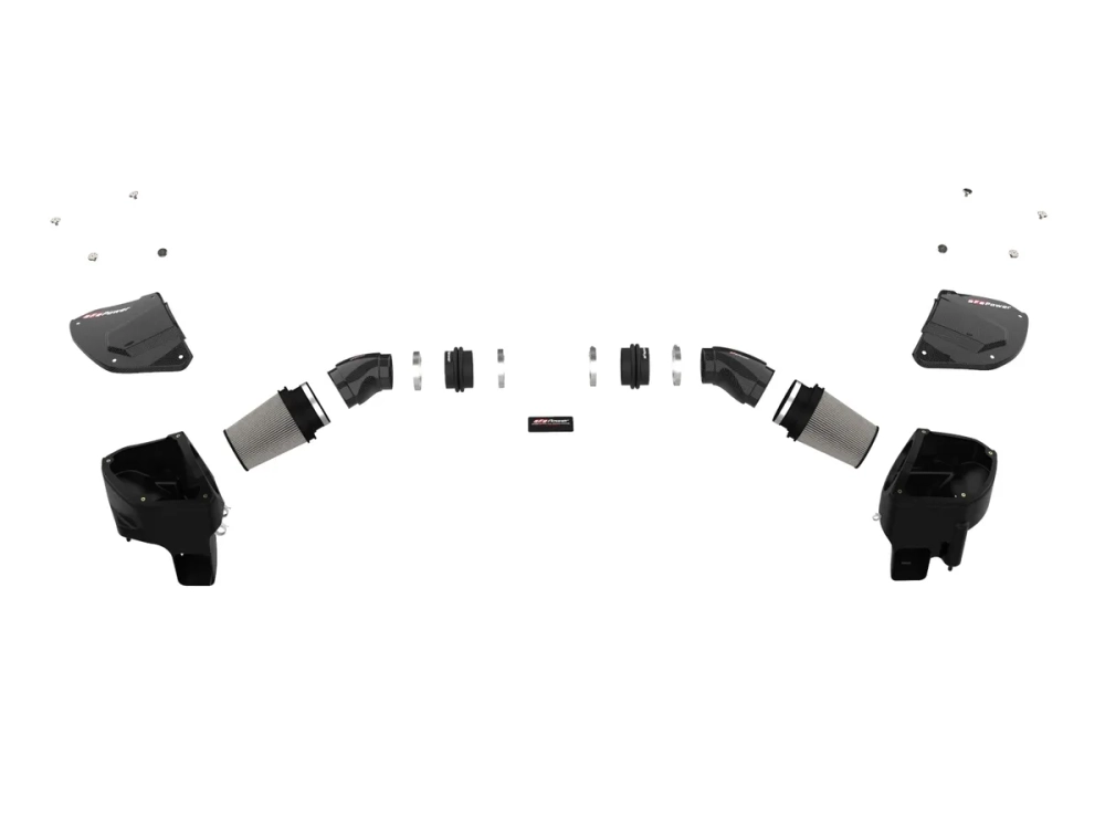 Система холодного впуска aFe Power Black Series Carbon Fiber Cold Air Intake System - Pro DRY S Filters